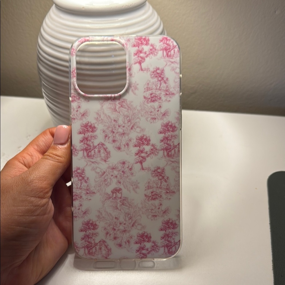 Pink Floral Phone Case